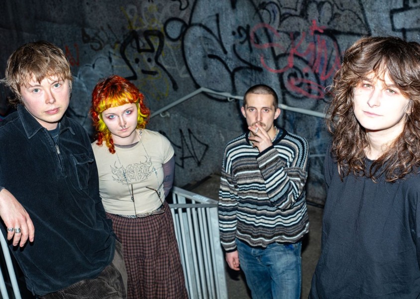 Band members of The New Cutx